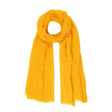 Women Summer Cotton Linen Scarf Crinkle Long Beach Shawl Wrap Hijab Fringe