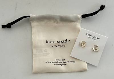 Kate Spade; Disco Stiefmütterchen Ohrringe (nagelneu)