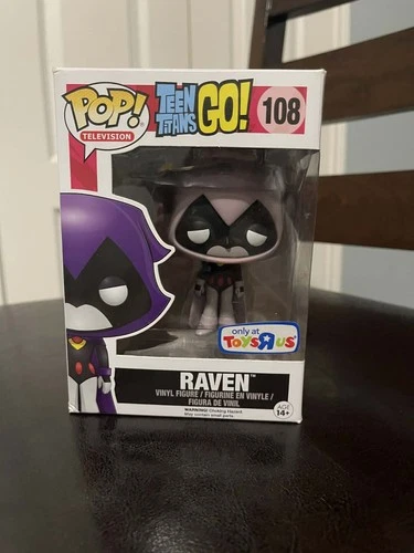 Funko Pop! Teen Titans Go Raven Toys R Us Exclusive Vinyl Figure #108