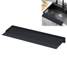 Silicone Sink Edge Protector Splash Guards, 6" x 20" Splash Guard for Bathtub...