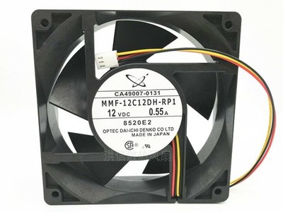 1PC MMF-12C12DH-RP1 DC12V 0.55A 12038 cooling fan three wire *bn