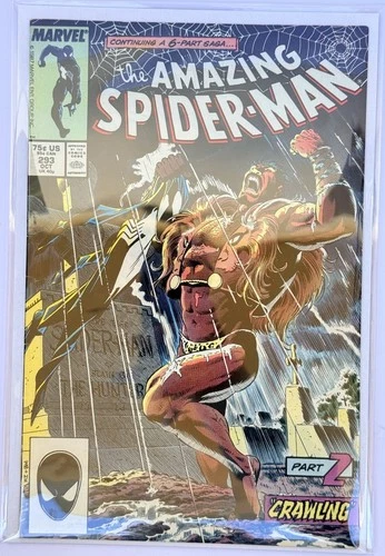 Amazing Spider-Man #293, NM- Kraven's Last Hunt Marvel Comics, 1987 JR1