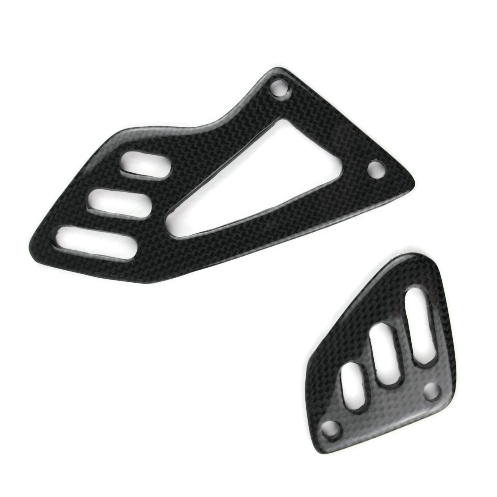 Reposes Pieds en Carbone pour Aprilia RSV4 2009-2026 Mat
