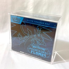 Pokemon ETB Elite Trainer Box Acrylic Case with Magnetic Lid UV Protection