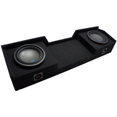Fits 99-06 Chevy Silverado Ext Cab Truck Alpine S-W10D2 Type S Dual 10'' Sub Box