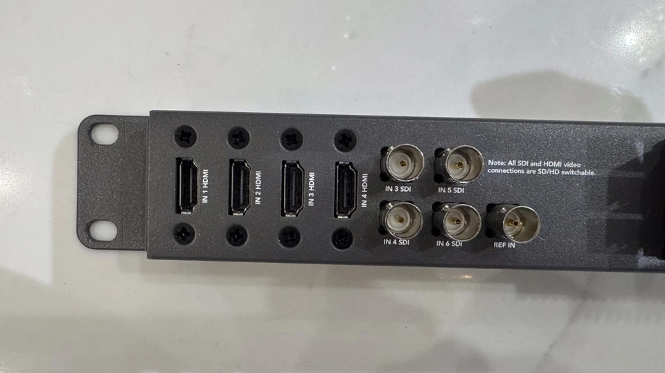 Blackmagic ATEM Television Studio HDMI BNC Rack Mount Studio Production Switcher - Image 2 of 4