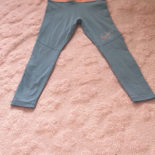 Youth Girls Size XS Blue Orange Nike Air Yoga Athletic Stretch Pants Bottoms - Picture 4 of 15