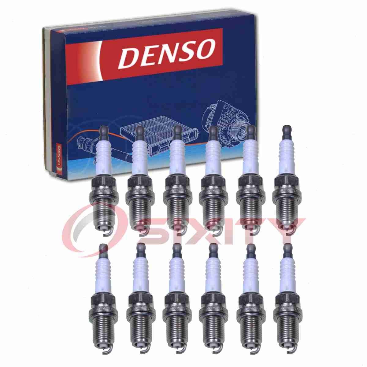 12 pc Denso Spark Plugs for 2004-2008 Chrysler Crossfire 3.2L V6 Ignition gv