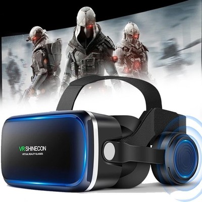 4.7-6.5Zoll Handy VR Brille Vollbild 3D Brille Virtual Reality Headset VR Gläser