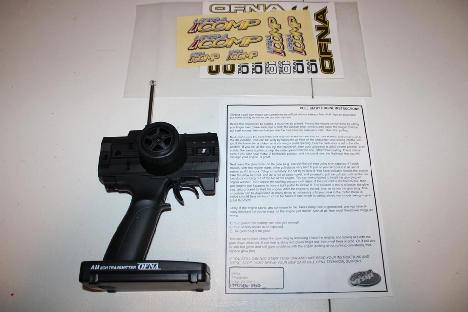 OFNA Ultra Comp LX Nitro Powered Buggy 1/8 Scale - Image 4 of 4