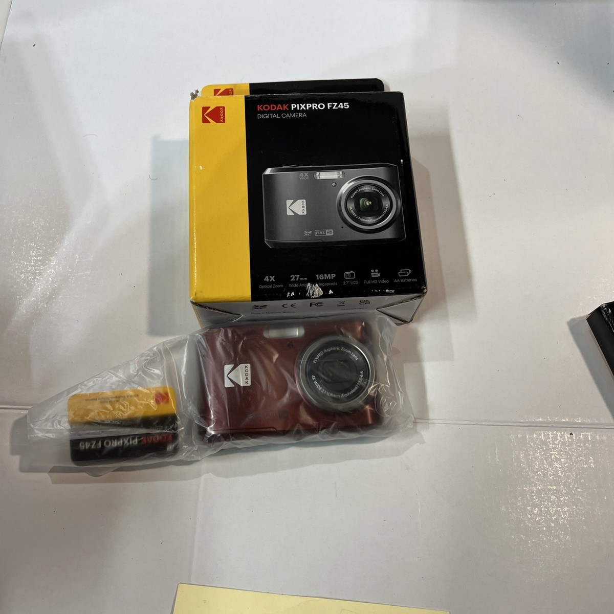 Kodak PIXPRO FZ45 16MP Digital Camera, Red - FZ45RD | eBay