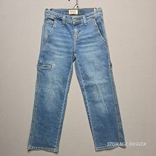 Signature by Levi Strauss  Co Boy's Blue Straight Jeans Size 8 Regular, Pockets