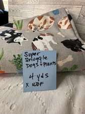 Joann Fabric Super Snuggle Dog Pattern 4 YARDS x WOF Discontinued