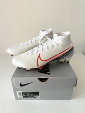 NEW Nike Mercurial Superfly 7 Elite FG White Laser Crimson AQ4174-160 Size 9