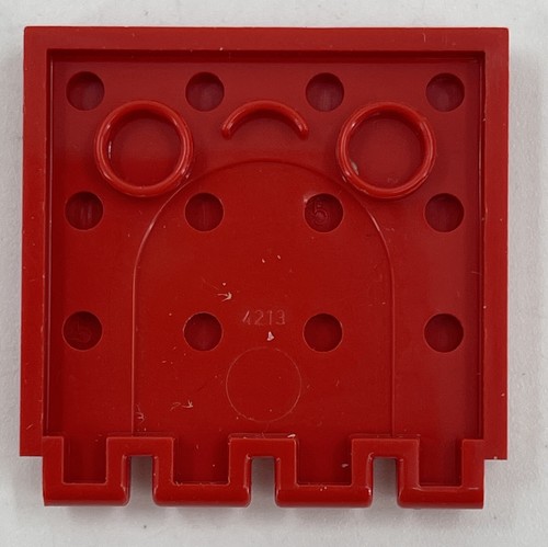 LEGO Train Red Hinge Car Roof 4 x 4 Ref 4213 Used in Hundreds of Sets 1.26" - Picture 2 of 3