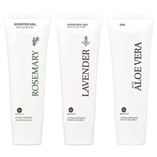 Medvat Clear Transmission Gel | 3 80g Bottles | Unscented, Lavender, Rosemary