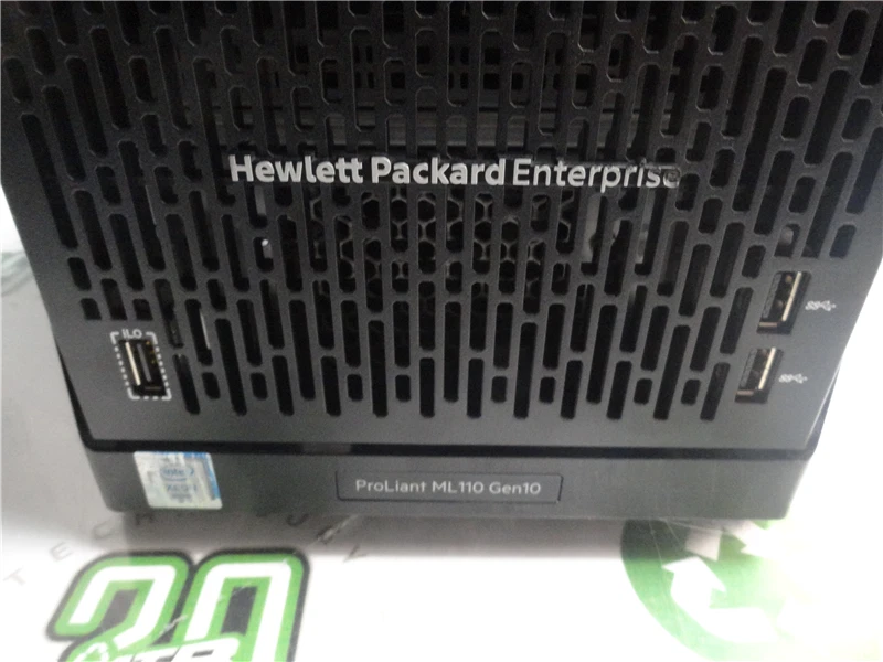 HP ProLiant ML110 Gen10 Tower Server Xeon Bronze 3104 1.7GHz 8GB RAM No SSD - Image 2 of 4