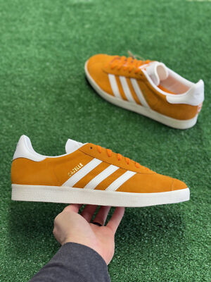 Mens Size 9 / Women\'s 10 Adidas Gazelle Shoes Equipment Orange White IG2091 New New Adidas Gazelle Shoes - Eqt Orange (IG2091) | eBay main image 2
