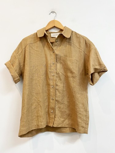 Designer Mara Hoffman Size 6 Shirt & Shorts Hemp Stunning Women s Set - Picture 2 of 8