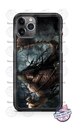 Halloween Grim Reaper with Scythe Phone Case For iPhone 15 Samsung s24 Google 8