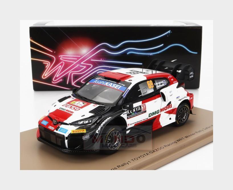 流行に #69 Rally1 Gr Yaris Toyota SPARK 1:43 Winner Safari Rally レーシングカー