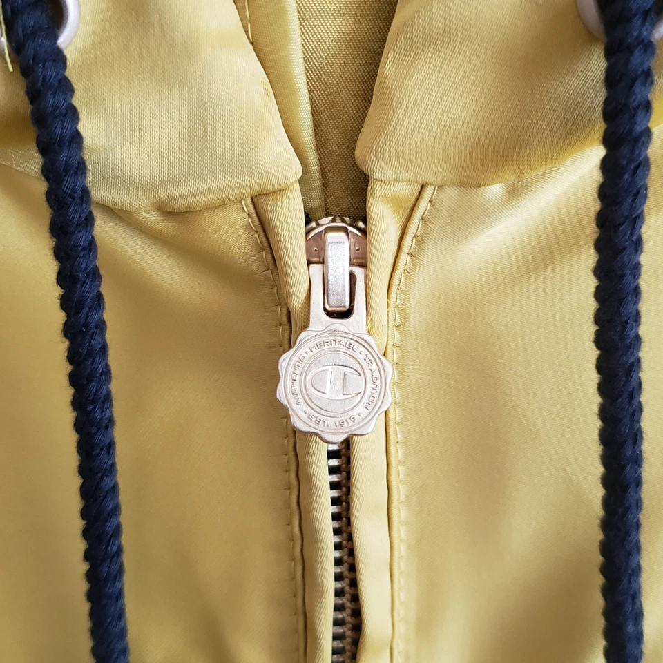 Champion X Muhammad Ali Dorado Satinado Bata de Boxeo Chaqueta Adulto 2XL Bolsillos con Capucha NUEVO Foto 3 de 4