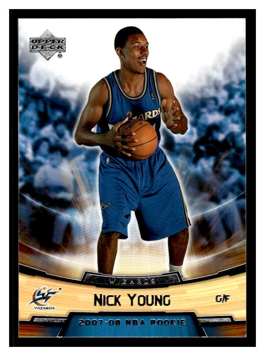 2007 Upper Deck Rookie Box Set #29 Nick Young – Wizards