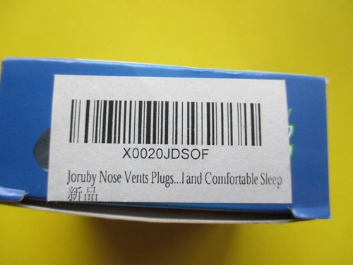 Joruby Nose Vents Plugs 2 in 1 Anti Snoring & Air Purifier - Picture 9 of 10
