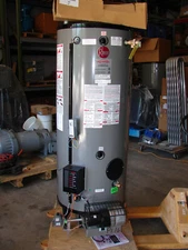 New Rheem Commercial Natural Gas Water Heater GN91-200, 91.0 gal, 199,900 BtuH