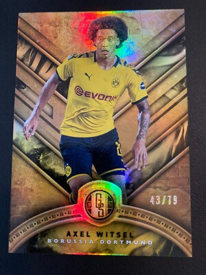 2019-20 Panini Gold Standard AU 62 Axel Witsel ed/79 DORTMUND BVB