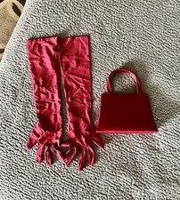 Special Occasion Small Purse With Matching Gloves