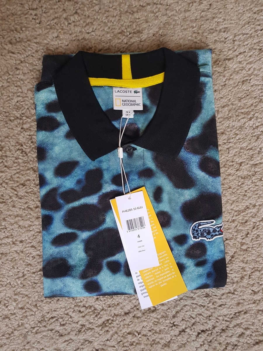 NEW Lacoste x National Geographic Polo Shirt Men M Poison Dart
