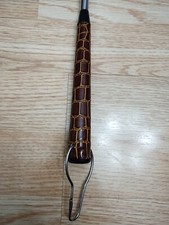 Vintage Animal Print Handle Shoe Horn 24"