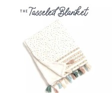 NWT Women Girls Matilda Jane Just Imagine The Tassels Blanket NEW 60" x 50"