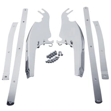 Windshield Bracket Kits Fit For Harley Softail FLS FLSTC FLSTF FLSTFB Fat Boy