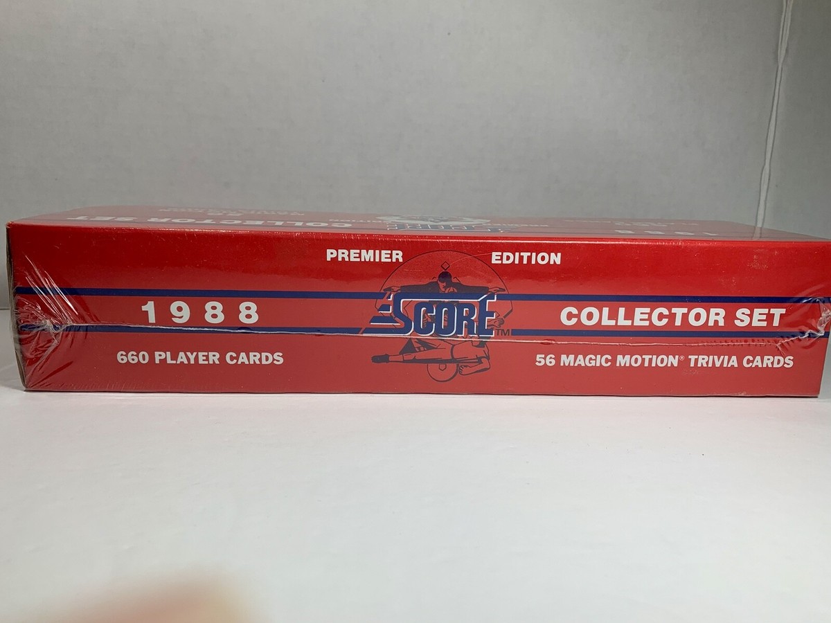1988 Score 660 Collector Set Premier Edition Baseball Trading 