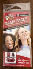 FAN-A-PEEL NC STATE PEEL  STICK TEMPORARY TATTOOS/EYE STRIPS COMBO NWT