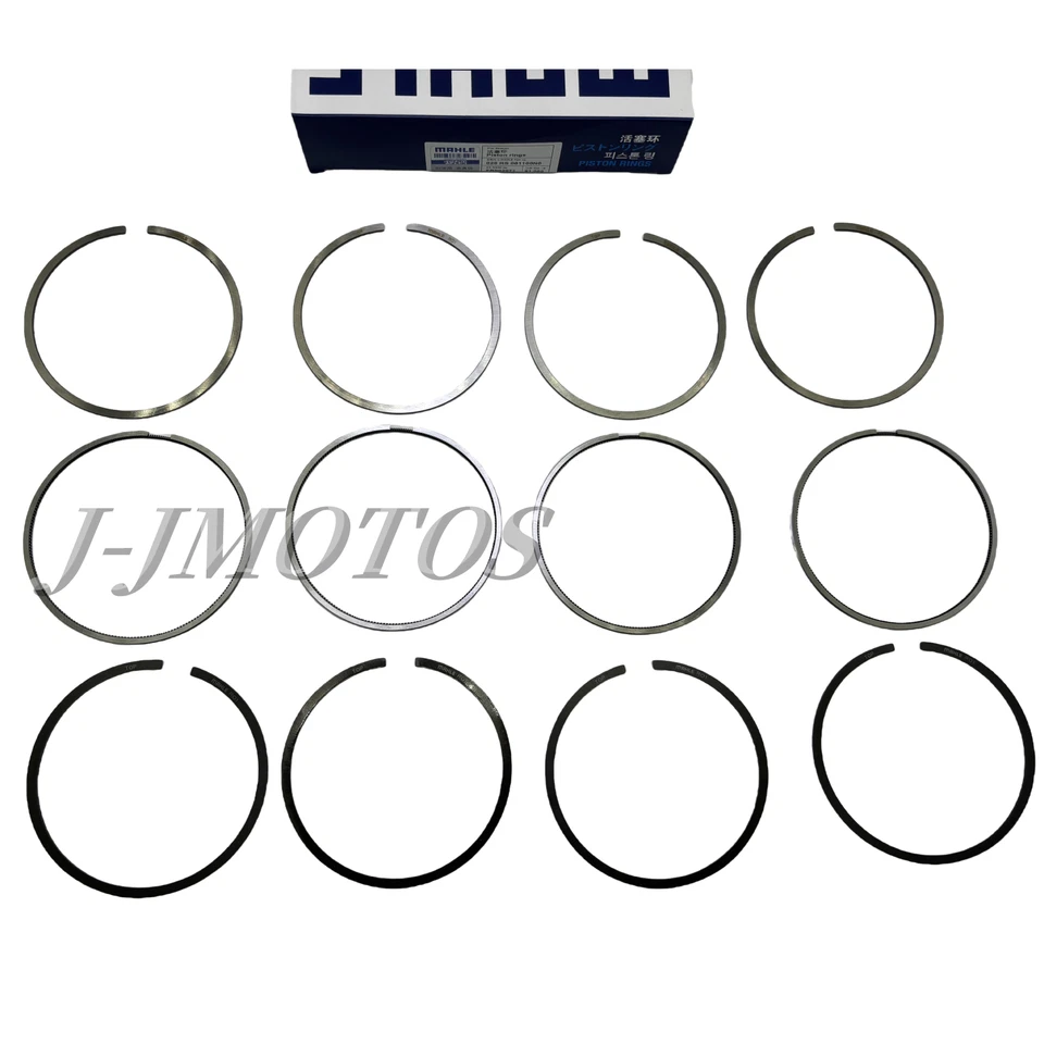 4PCS STD Piston Rings Set For Audi A4 Skoda VW Jetta 1.8T 06B198151B 81.00mm Foto 2 de 4
