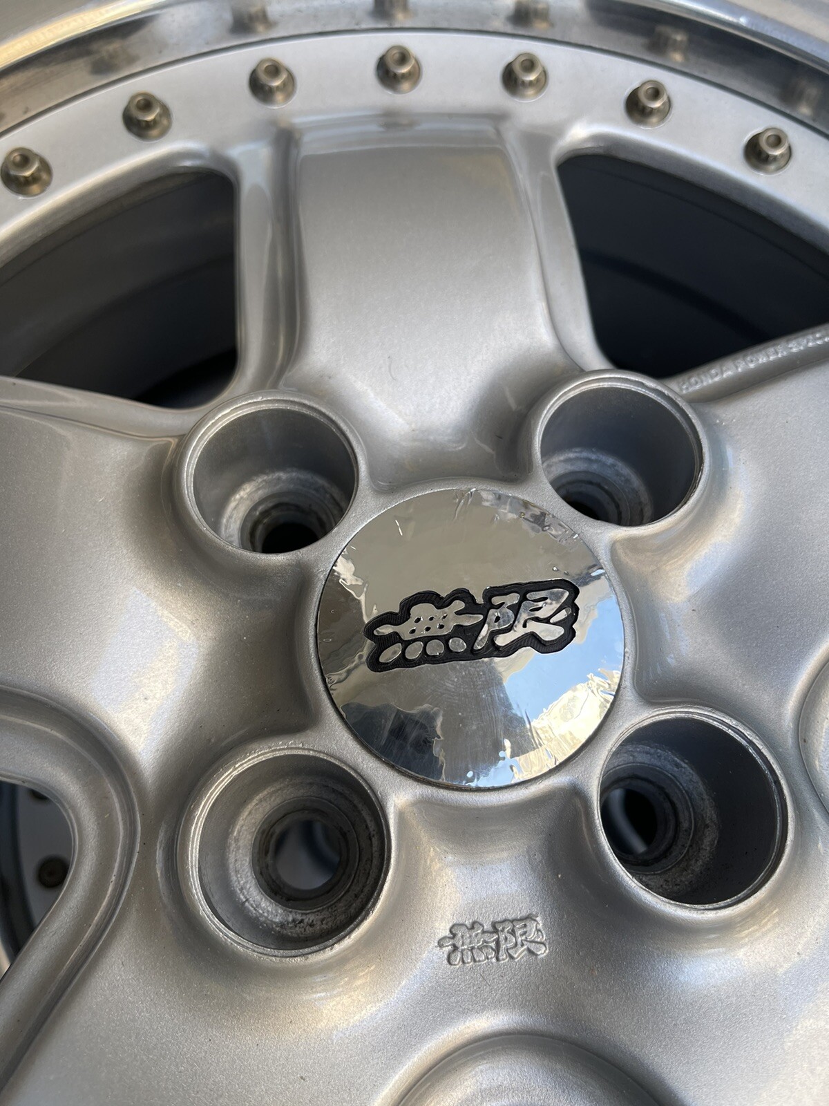 JDM Mugen Wheel Rim Center Caps CRX EF ED6 EE8 ED9 Si HF DX EF9 EF8 MR5