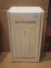 WITHINGS BPM CONNECT PRO WPM06 WI-FI BLOOD PRESSURE MONITOR CELLULAR APP CONTROL