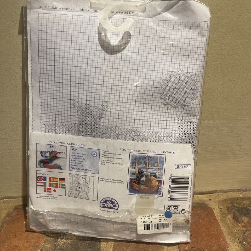 DMC Counted Crossstitch "Cats Chorus" BK1153 Kittens Cats Moon eBay