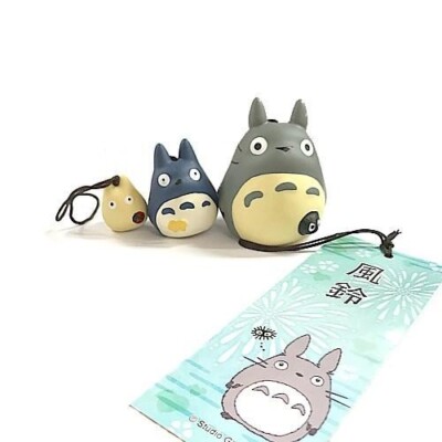 Ghibli My Neighbor Totoro Trio of Large Medium and Small Totoros