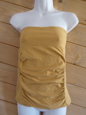 mustard yellow bandeau