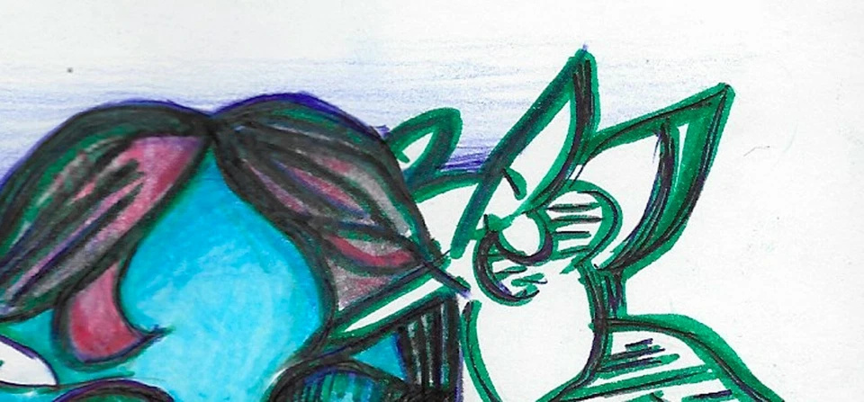 Coachella Nature SoCal Girl 🌺 красочные иллюстрации 5x3 - Изображение 2 из 3