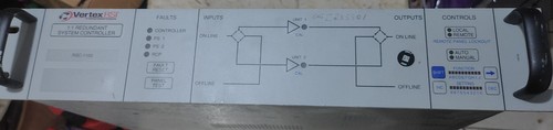 VertexRSI RSC1100 1:1 REDUNDANT SYSTEM CONTROLLER -Fully Functional & Tested - Picture 22 of 24