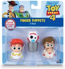 Toy Story Disney Pixar 4 Finger Puppets Jessie, Forky, Duke Caboom 3 Pack New