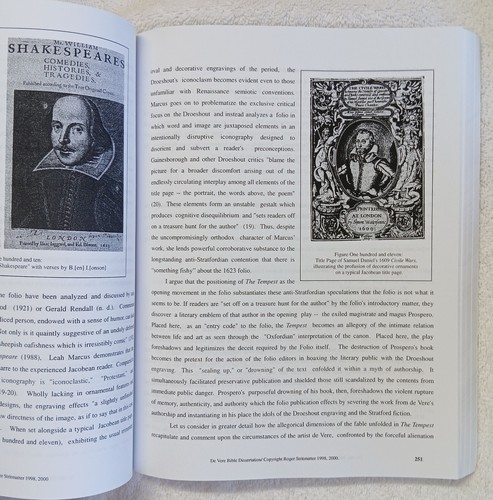The Marginalia Of Edward de Vere's Geneva Bible Roger A Stritmatter 2003 - Picture 15 of 19