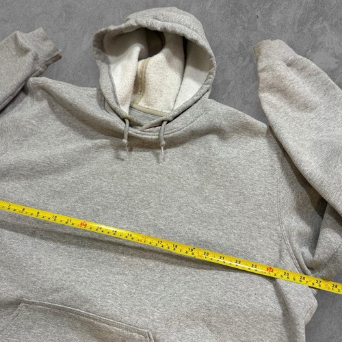 Carhartt vintage grey oversized pocket logo hoodie Size XL - Picture 6 of 6