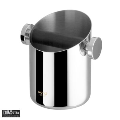 Motta Stainless Steel Knock Box, 105 mm