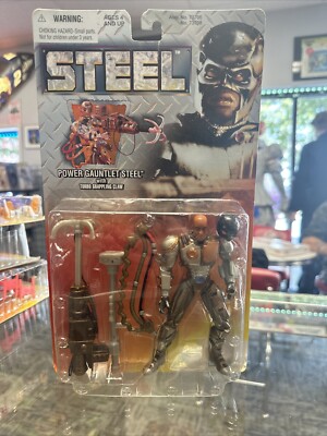 Kenner Steel 1997 Power Gauntlet Steel w/ Turbo Grappling Claw